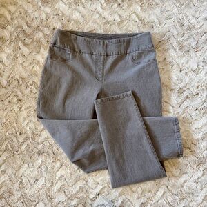 Ruby Rd. Gray Stretch Denim Jeans